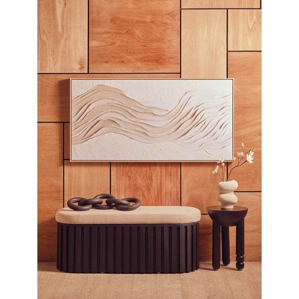 3D paveikslas su rėmeliu/tapyba ant drobės 73x143 cm Astratto – Premier Housewares-image-1