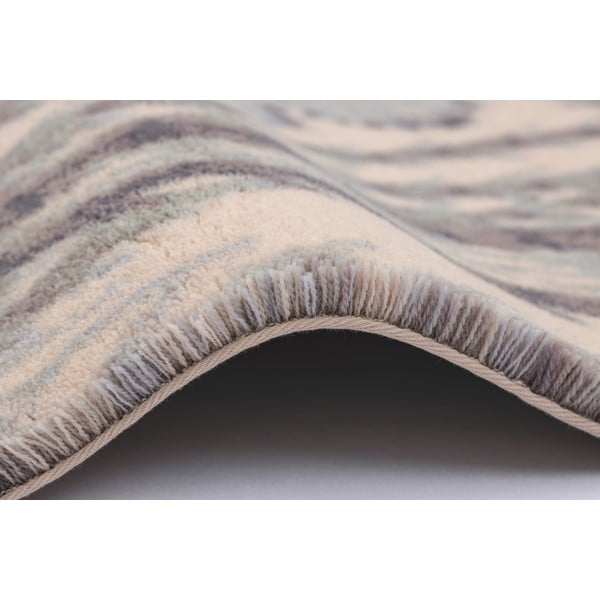 Iš vilnos kilimas mėtų spalvos/smėlio spalvos 133x190 cm V&A Calisia Kelp – Agnella-image-1