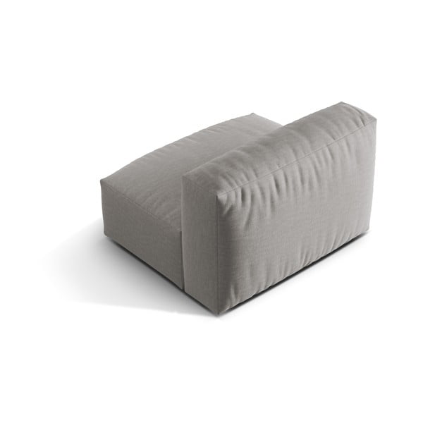 Modulinė sofos dalis šviesiai pilkos spalvos (modulinė) Martina – Micadoni Home-image-3