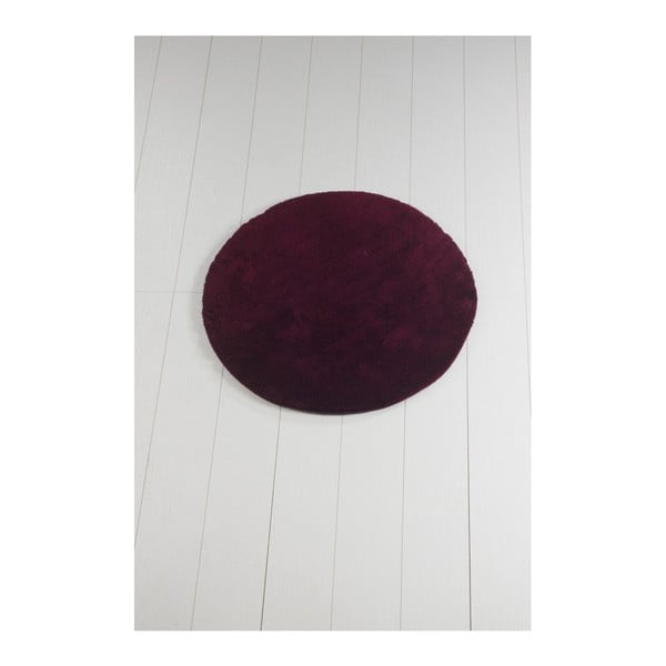 Tamsiai violetinis vonios kilimėlis "Colors of Cap", ⌀ 90 cm