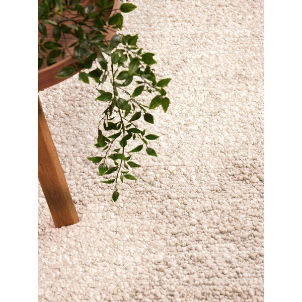 Rankų darbo kreminės spalvos iš boucle kilimas 200x290 cm Notting Hill Portobello – Ted Baker-image-3