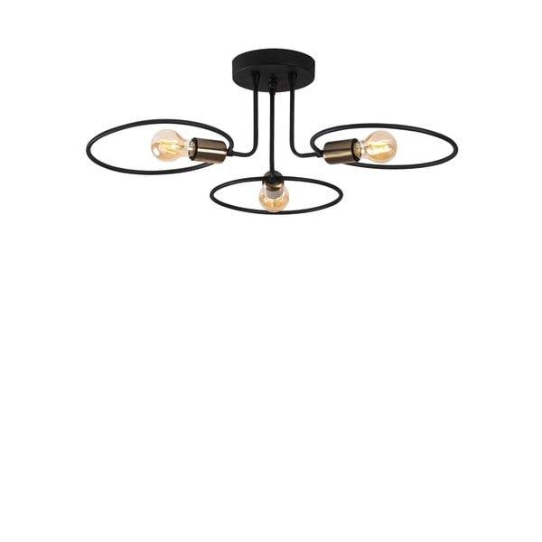 Lubinis šviestuvas juodos spalvos Circle – Opviq lights-image-2