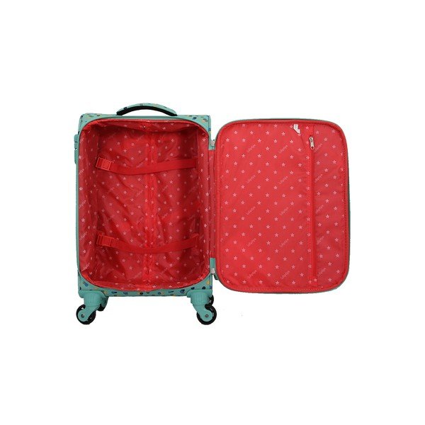 Žalsvas lagaminas su ratukais Lollipops Rubby-image-4