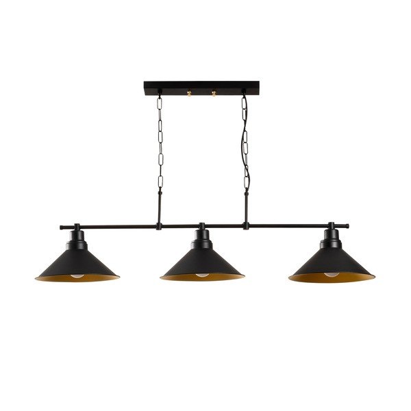 Kabantis šviestuvas juodos spalvos Sivani – Opviq lights