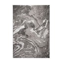Kilimas pilkos spalvos/sidabrinės spalvos 200x290 cm Marbled – Flair Rugs