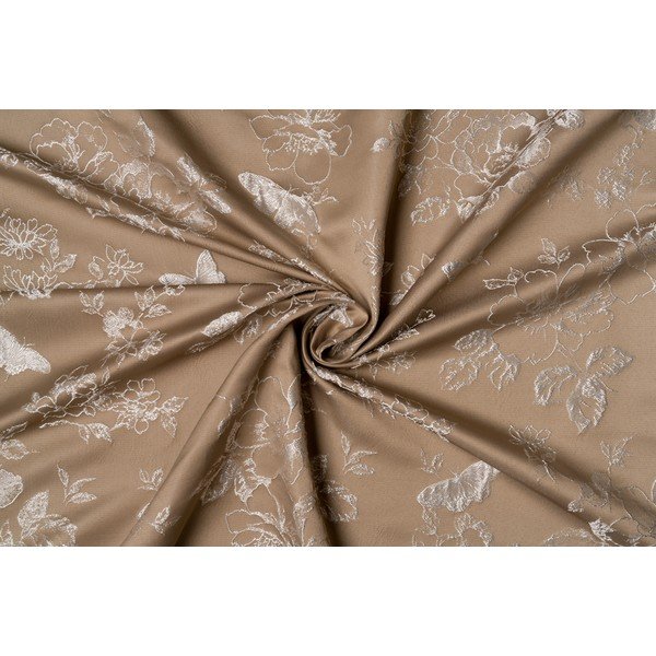 Užuolaida smėlio spalvos 135x260 cm Lillies – Mendola Fabrics-image-3