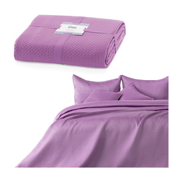 Šviesiai violetinė viengulė lovatiesė "DecoKing Carmen", 210 x 170 cm-image-1