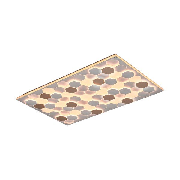 Lubinis šviestuvas baltos spalvos LED su balso kontrole/su mobiliųjų programų valdymu 70x115 cm su metaliniu gaubtu Cifavo – CINQUE-image-2
