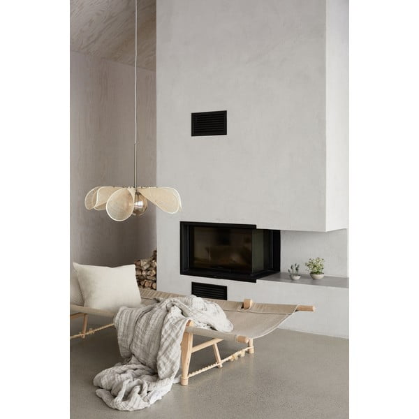 Kabantis šviestuvas smėlio spalvos ø 63 cm Styrka – Markslöjd-image-1