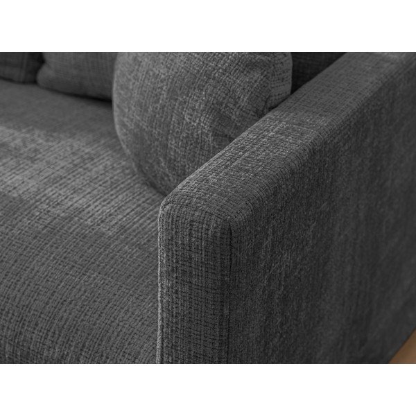 Tamsiai pilkos spalvos sofa 195 cm Paphos – Ropez-image-4