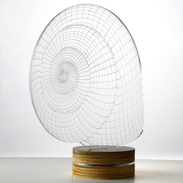 3D stalinis šviestuvas Sraigė-image-1