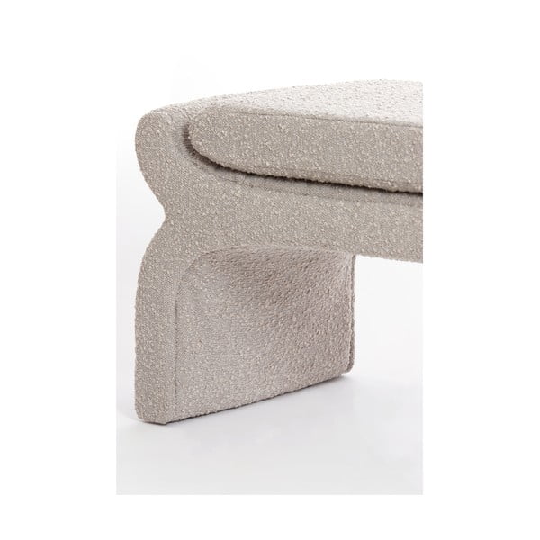 Iš boucle suolas smėlio spalvos Nafya – Light & Living-image-4