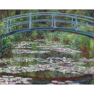 Claude Monet reprodukcija The Japanese Footbridge, 50 x 40 cm