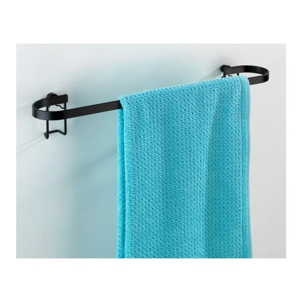 Juoda sieninė rankšluosčių pakaba Wenko Classic Plus-image-4