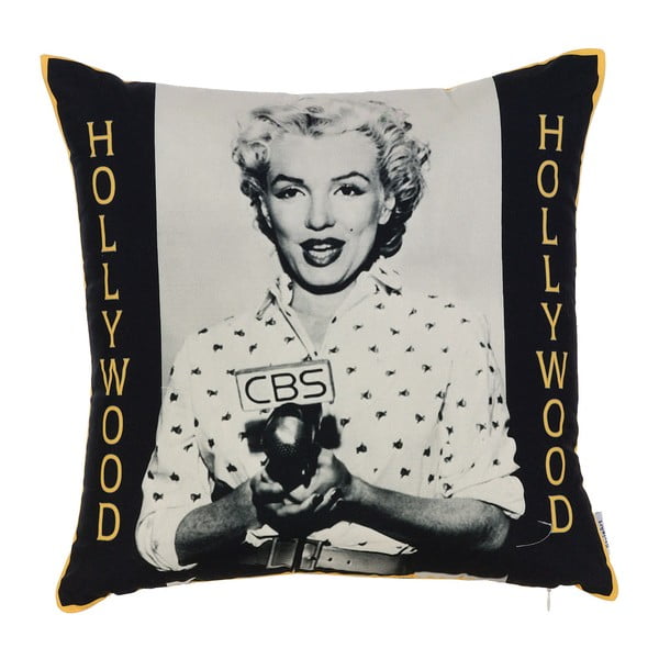 "Pillowcase Mike & Co. NEW YORK Holywood, 43 x 43 cm