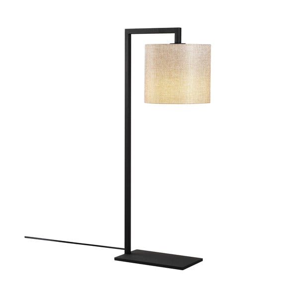 Juodos ir smėlio spalvos stalinis šviestuvas Opviq lights Profil-image-2