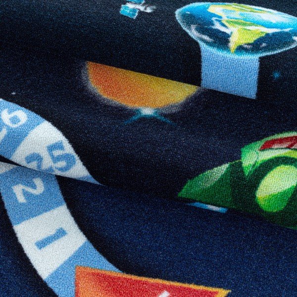 Tamsiai mėlynos spalvos vaikiškas kilimas 140x200 cm Play Space – Ayyildiz Carpets-image-2