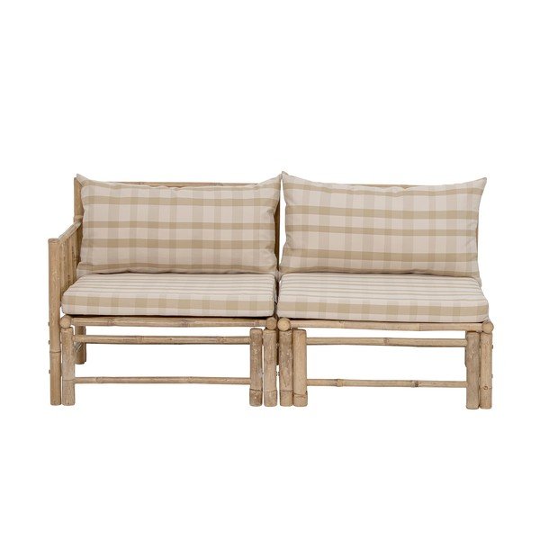 Modulinė sodo taburetė natūralios spalvos (su kairiuoju kampu) Korfu – Bloomingville-image-4