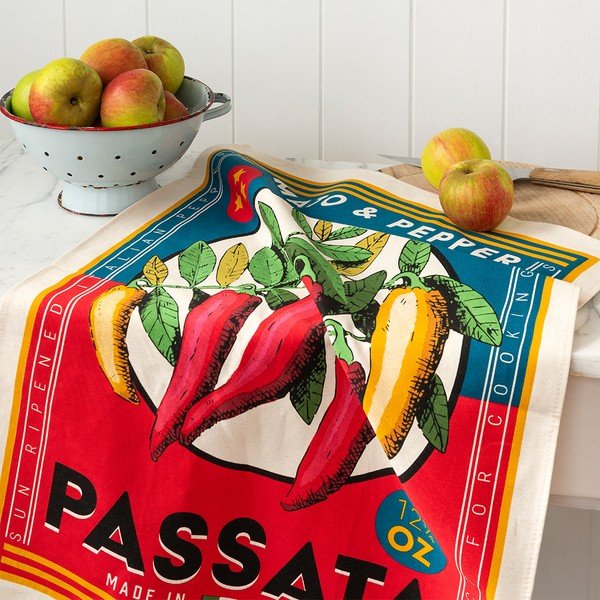 Iš medvilnės virtuvės rankšluostis 50x70 cm Vintage Passata – Rex London-image-1
