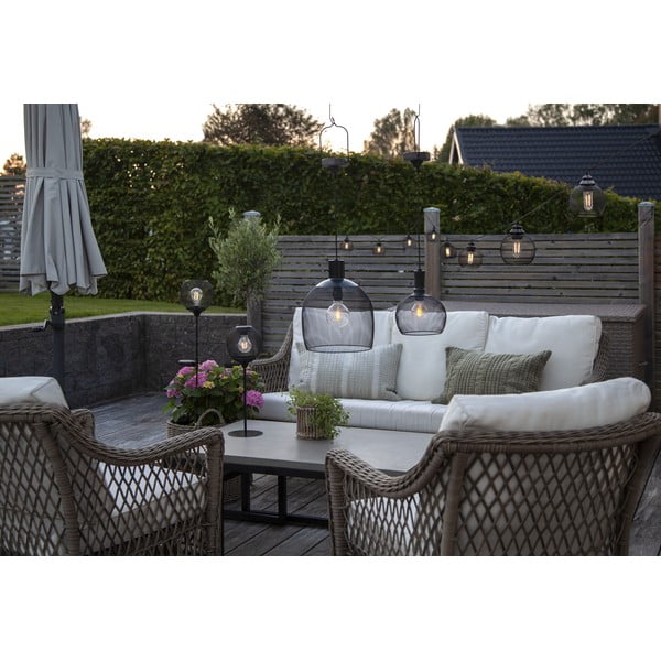 Lauko saulės energija veikianti LED lempa Star Trading Sunlight, aukštis 45 cm-image-4