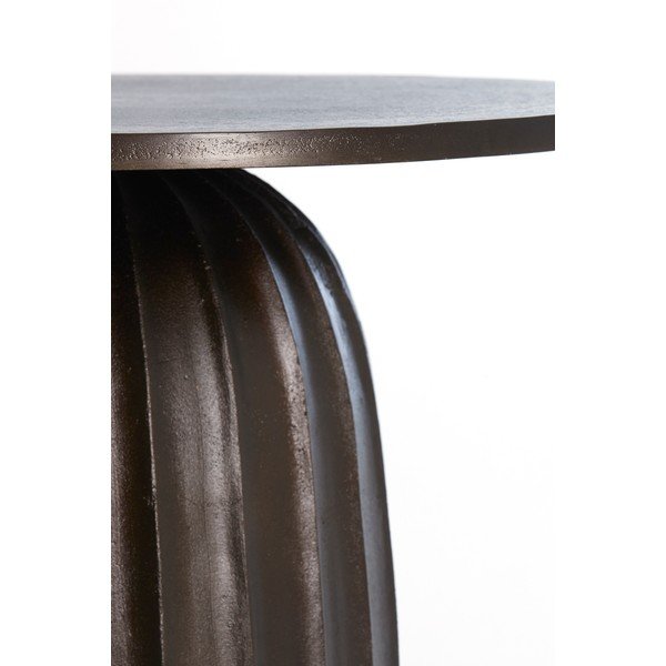 Iš metalo apvalios formos šoninis stalas ø 60 cm Veglia – Light & Living-image-3