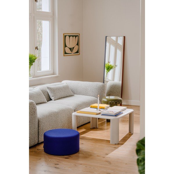 Mėlynos spalvos pufas iš vilnos Folk – noo.ma-image-2