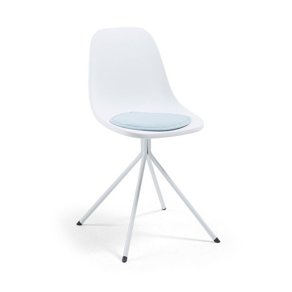 Šviesiai mėlyna kėdės pagalvėlė Kave Home Stick-image-1