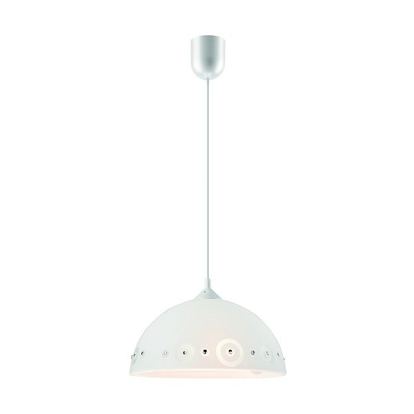 Kabantis šviestuvas baltos spalvos ø 30 cm Star – LAMKUR