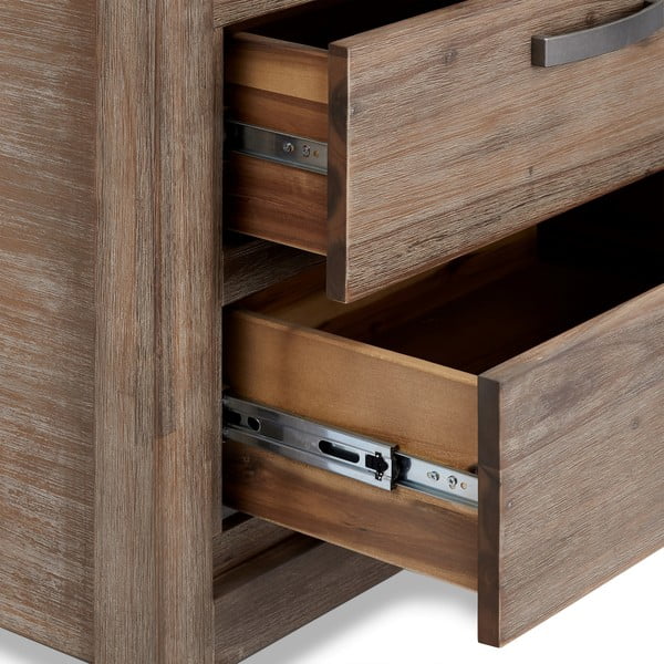 "Furnhouse Alaska" akacijos medžio knygų spinta-image-3