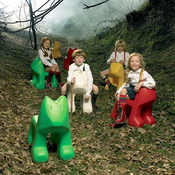 Vaikiška balta kėdutė "Magis Julian-image-1