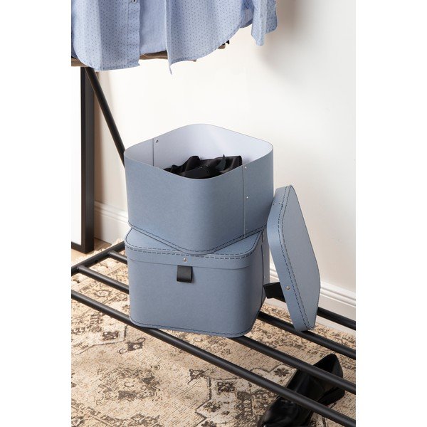 Daiktadėžė iš kartono su dangčiu 2 vnt. Ludvig – Bigso Box of Sweden-image-1