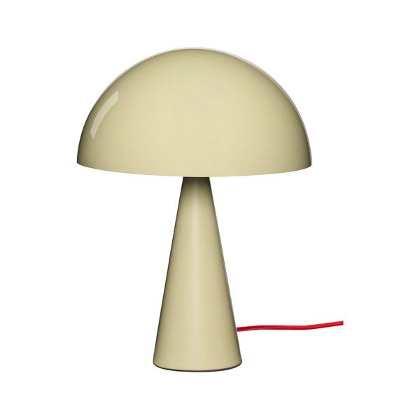 Smėlio spalvos stalinis šviestuvas (aukštis 34 cm) Mush – Hübsch