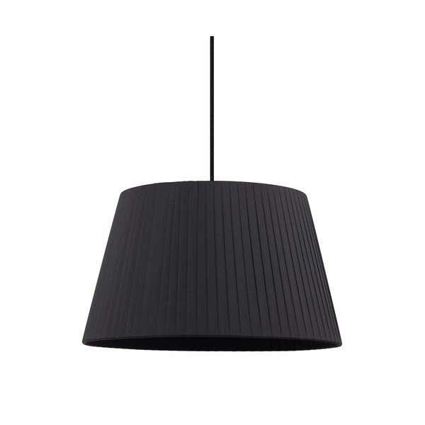 Juodas pakabinamas šviestuvas Sotto Luce Kami, ⌀ 36 cm-image-1