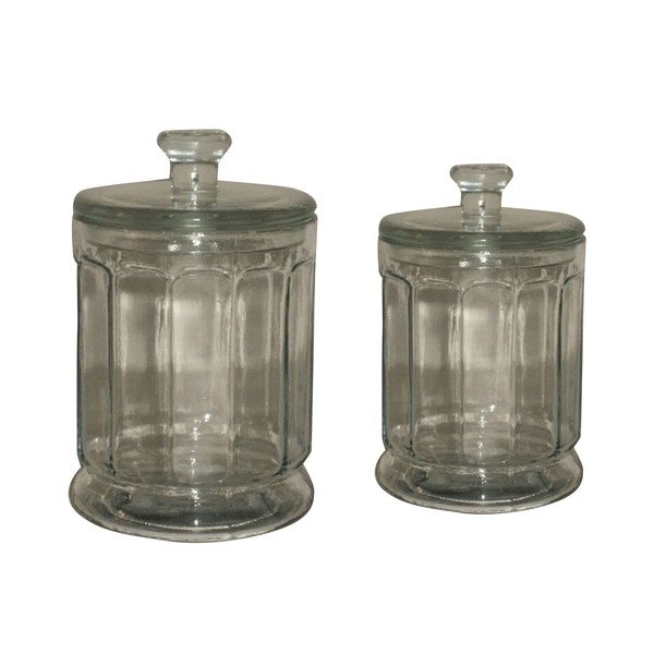 2 stiklinių indų rinkinys "Antic Line Jar