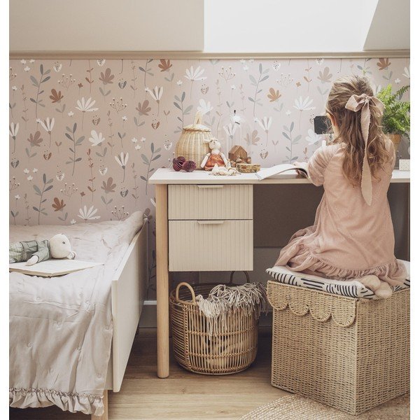 Vaikiškas rašomasis stalas 62,5x125 cm Miloo – Pinio-image-1