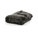 Pilkas mikropluošto pliušo apklotas Tiseco Home Studio, 150 x 200 cm