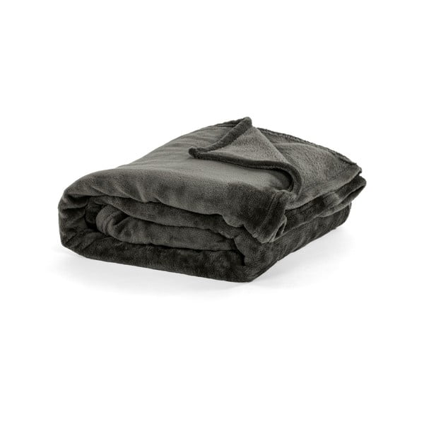 Pilkas mikropluošto pliušo apklotas Tiseco Home Studio, 220 x 240 cm