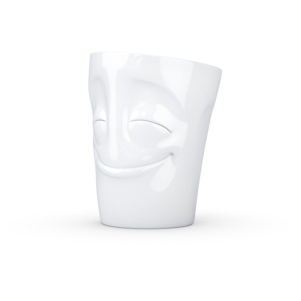 Baltas porcelianinis puodelis su rankena 58 products, tūris 350 ml-image-3