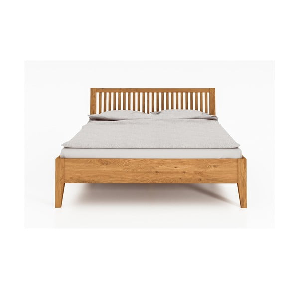 Ąžuolinė dvigulė lova 180x200 cm Odys - The Beds-image-2