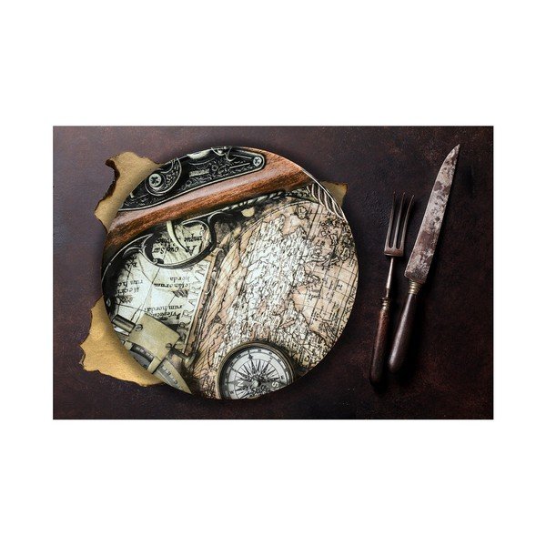 Keraminė lėkštė "Travel", ⌀ 25 cm-image-1