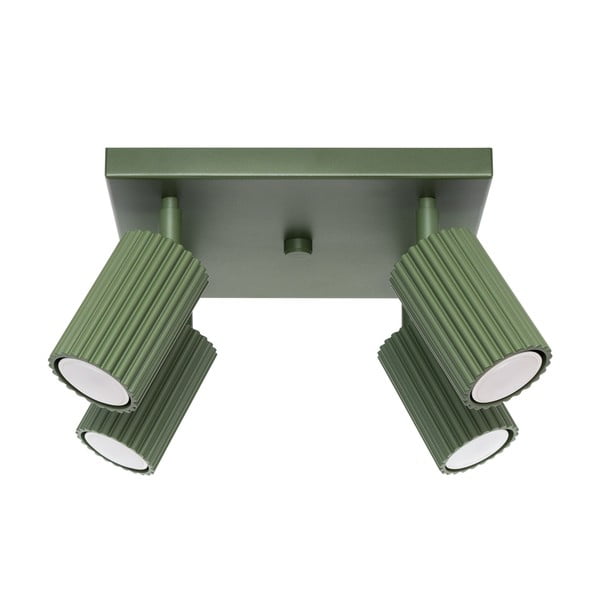 Žalios spalvos taškinis šviestuvas 25x25 cm Gleam – Sollux