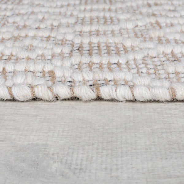 Rankų darbo iš vilnos kilimas šviesiai pilkos spalvos 80x150 cm Dream – Flair Rugs-image-4