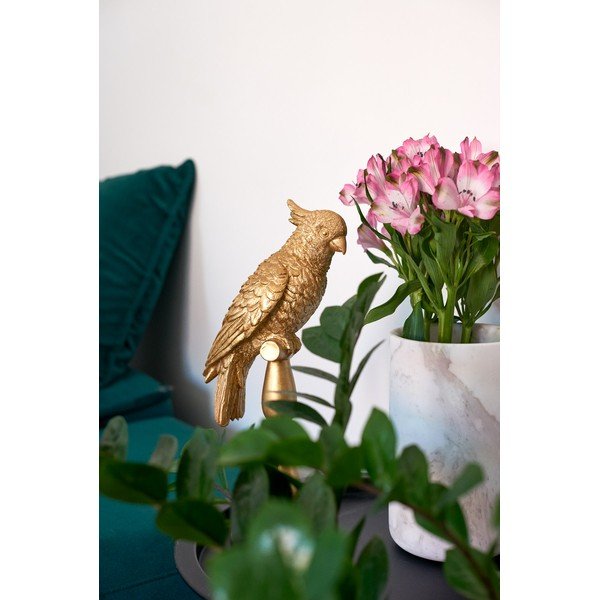 Auksinė figūrėlė PT LIVING Kakadu, aukštis 40 cm-image-1