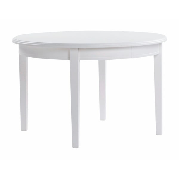 Baltas ovalo formos valgomojo stalas Rowico Kosse