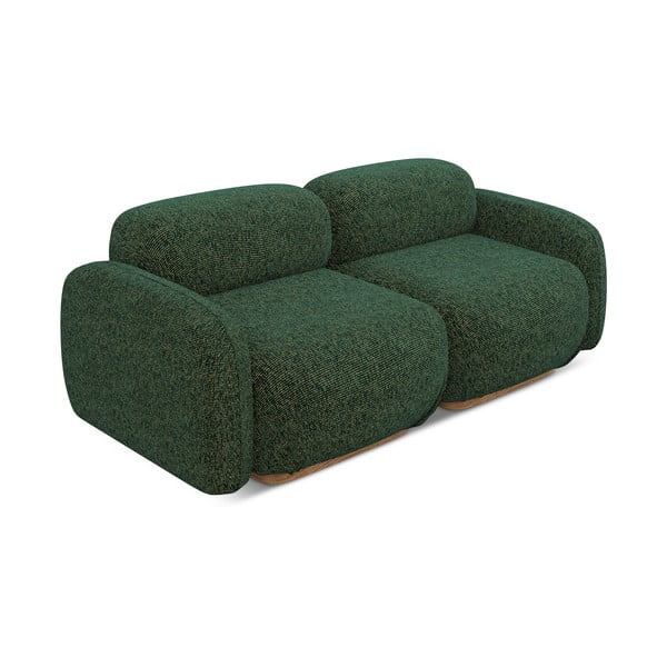 Tamsiai žalios spalvos sofa 190 cm Ailani – Makamii-image-2
