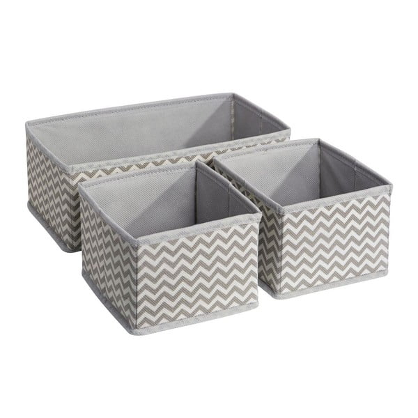 3 organizavimo dėžučių rinkinys iDesign Axis -image-3