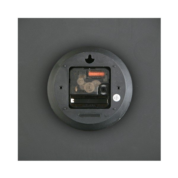 Juodas sieninis laikrodis Versa In Time, ⌀ 32,7 cm-image-4