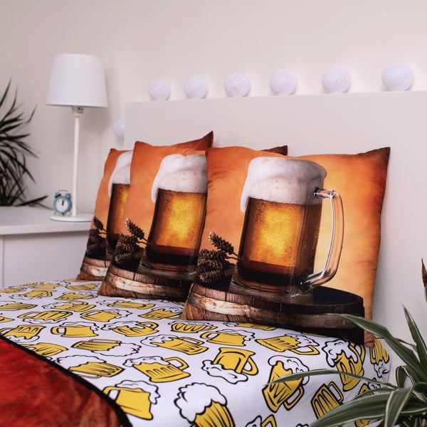 Dekoratyvinė pagalvėlė 40x40 cm Beer – Jerry Fabrics-image-2