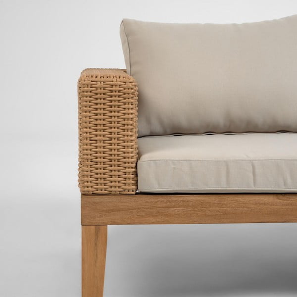 Sodo sofa su smėlio spalvos pagalvėlėmis Kave Home Acae-image-1