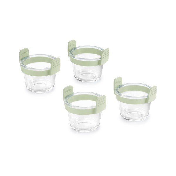 Stiklinės kepimo formos 4 vnt. ø 9,5 cm – Lékué